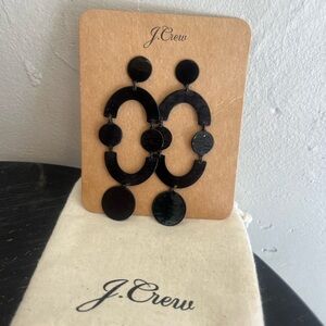 J.Crew Black Modern Earrings